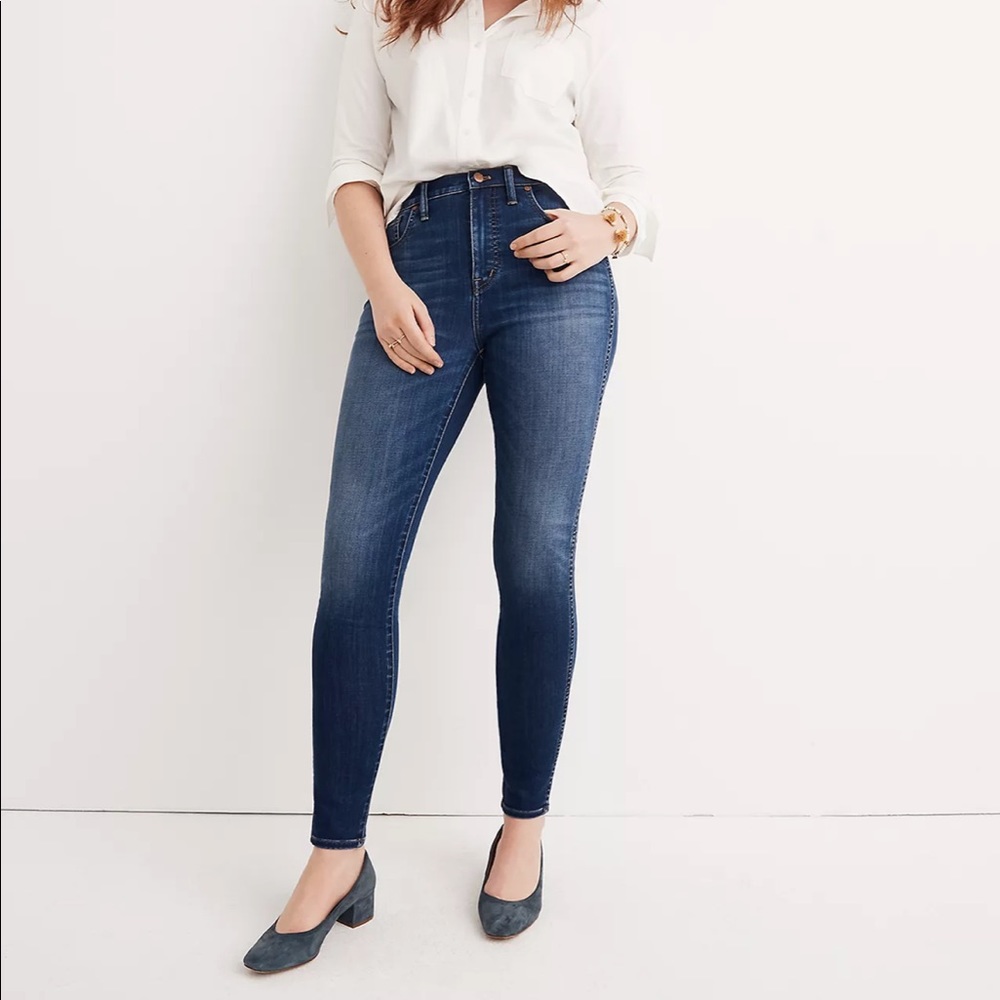 Madewell High Riser Skinny Skinny 28T